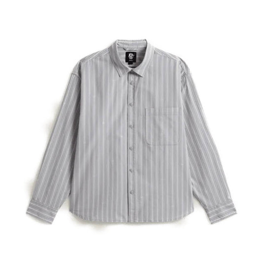 Vans - Rowan Striped LS Woven - Light Grey