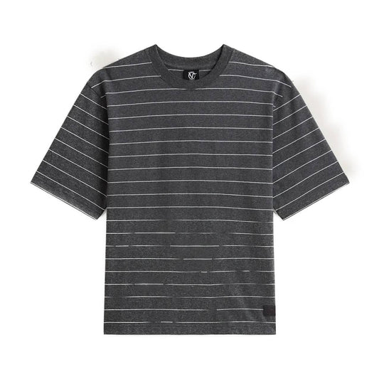 Vans - Rowan Striped Short Sleeve T - Charcoal