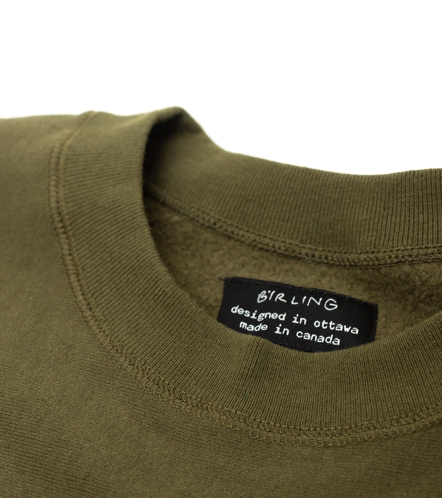 Beart Crewneck -  400GSM Cotton - Olive