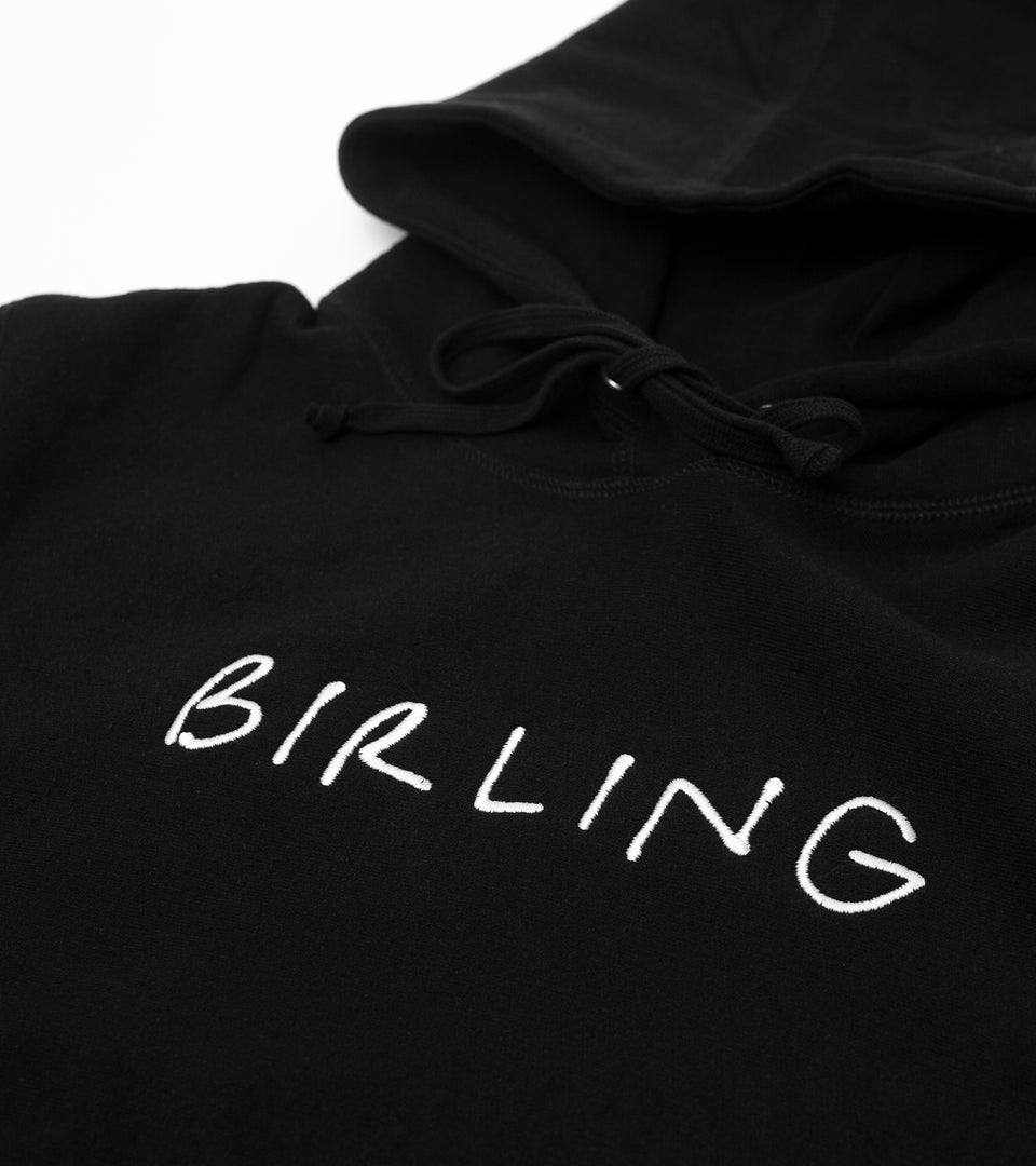 First T Hoodie - Black / White