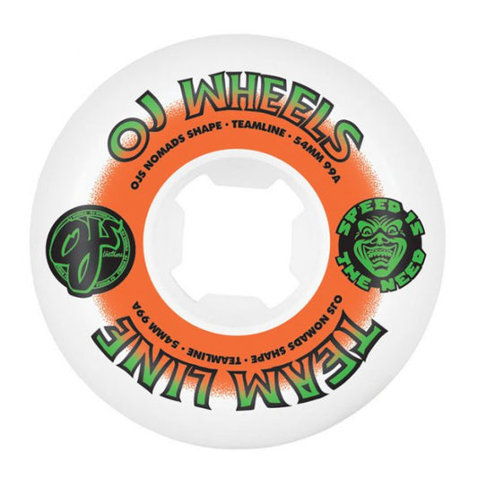 OJ'S Wheels - Teamline 99A - 54mm