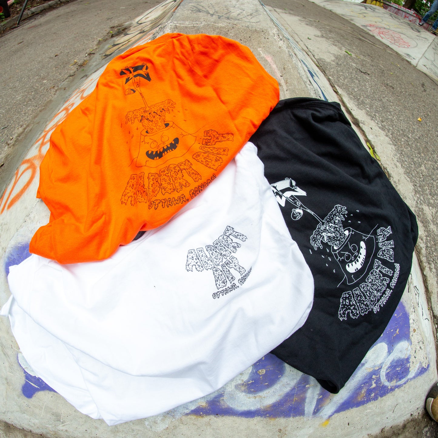Albert Street x Way Bad - Fundraising DIY - T shirt - White