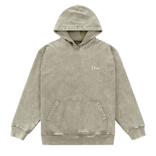 Dime - Classic French Terry Hoodie - Cement Heather