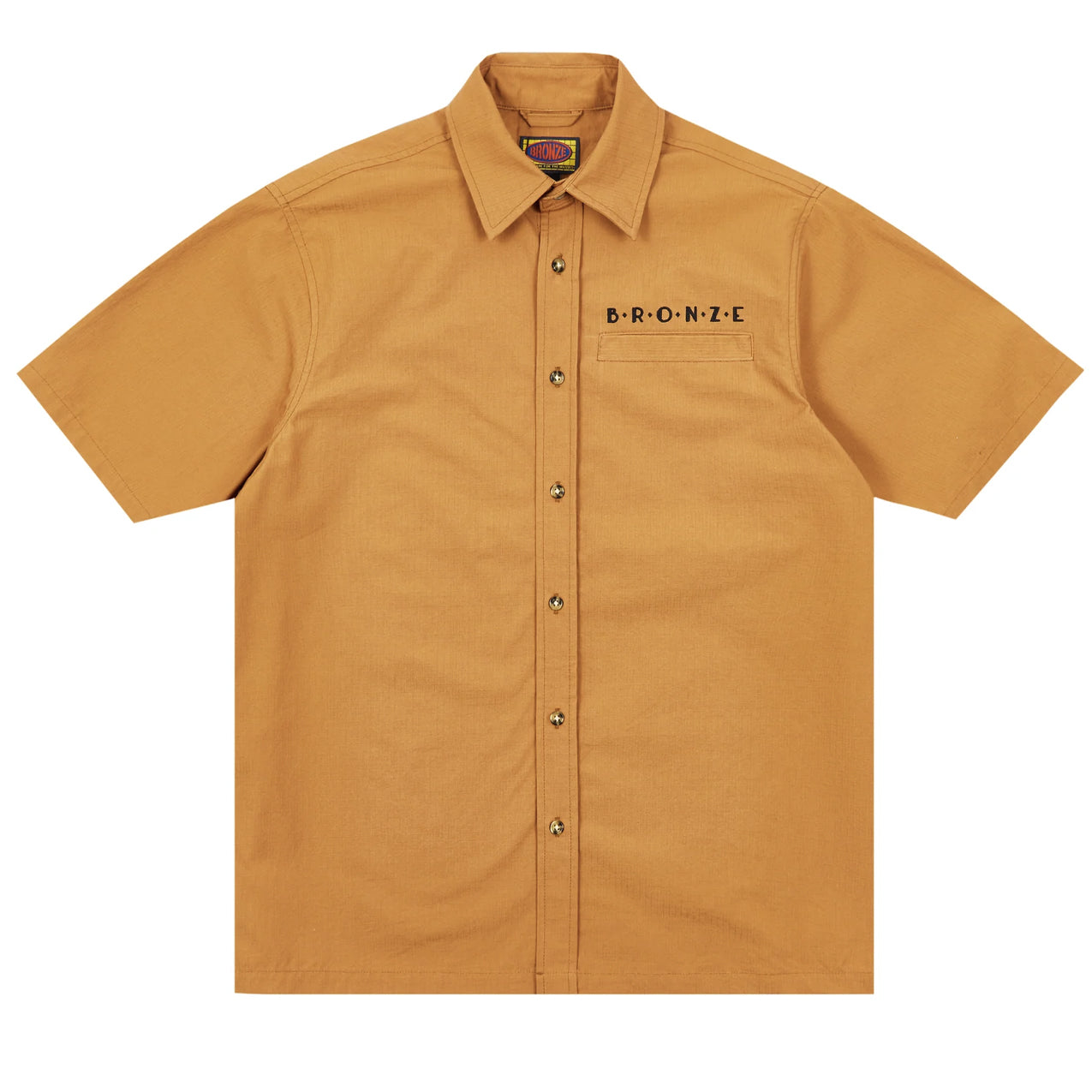 Bronze56K - Ripstop Button Up - Brown