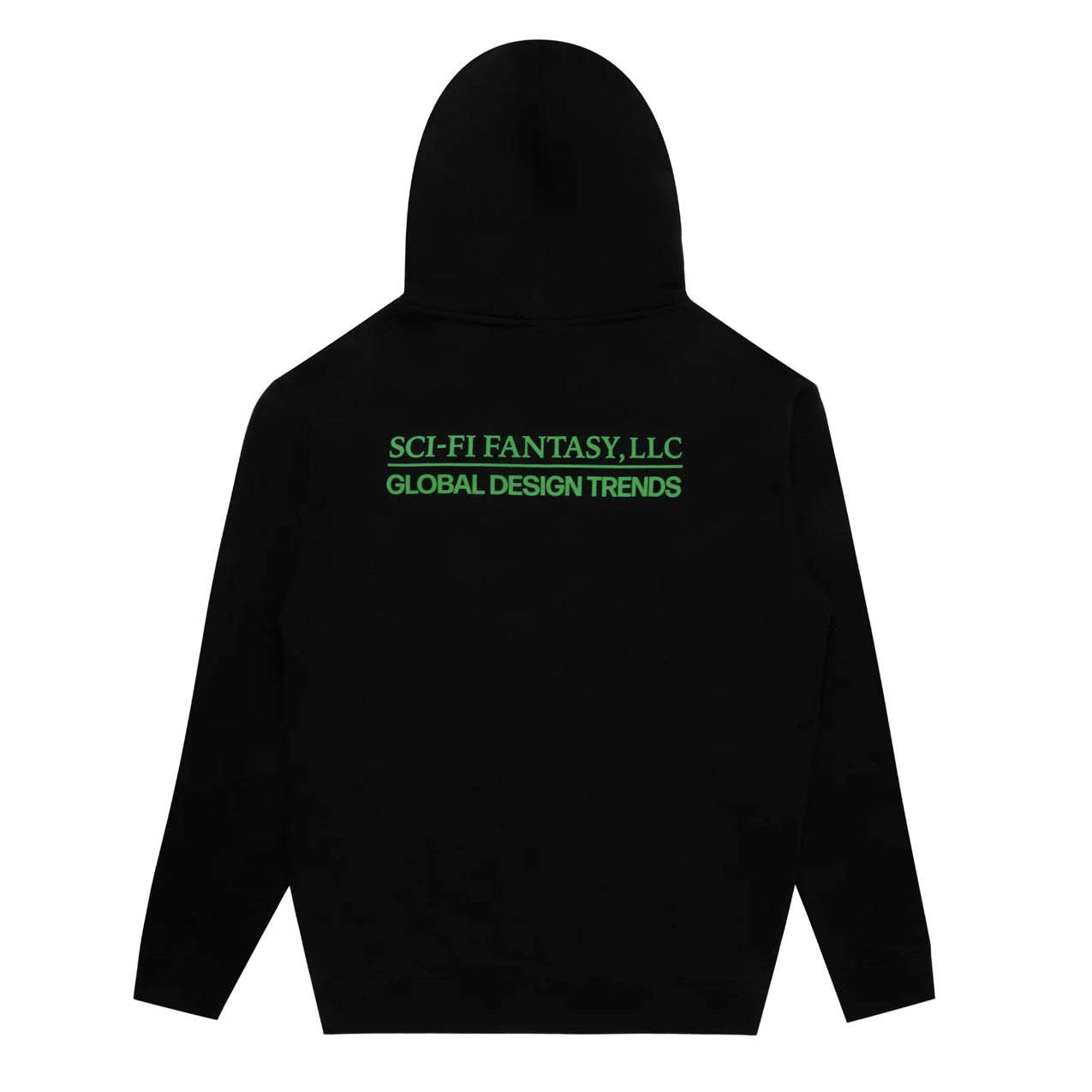 Sci-Fi Fantasy - Design Trends Zip Up Hoodie - Black