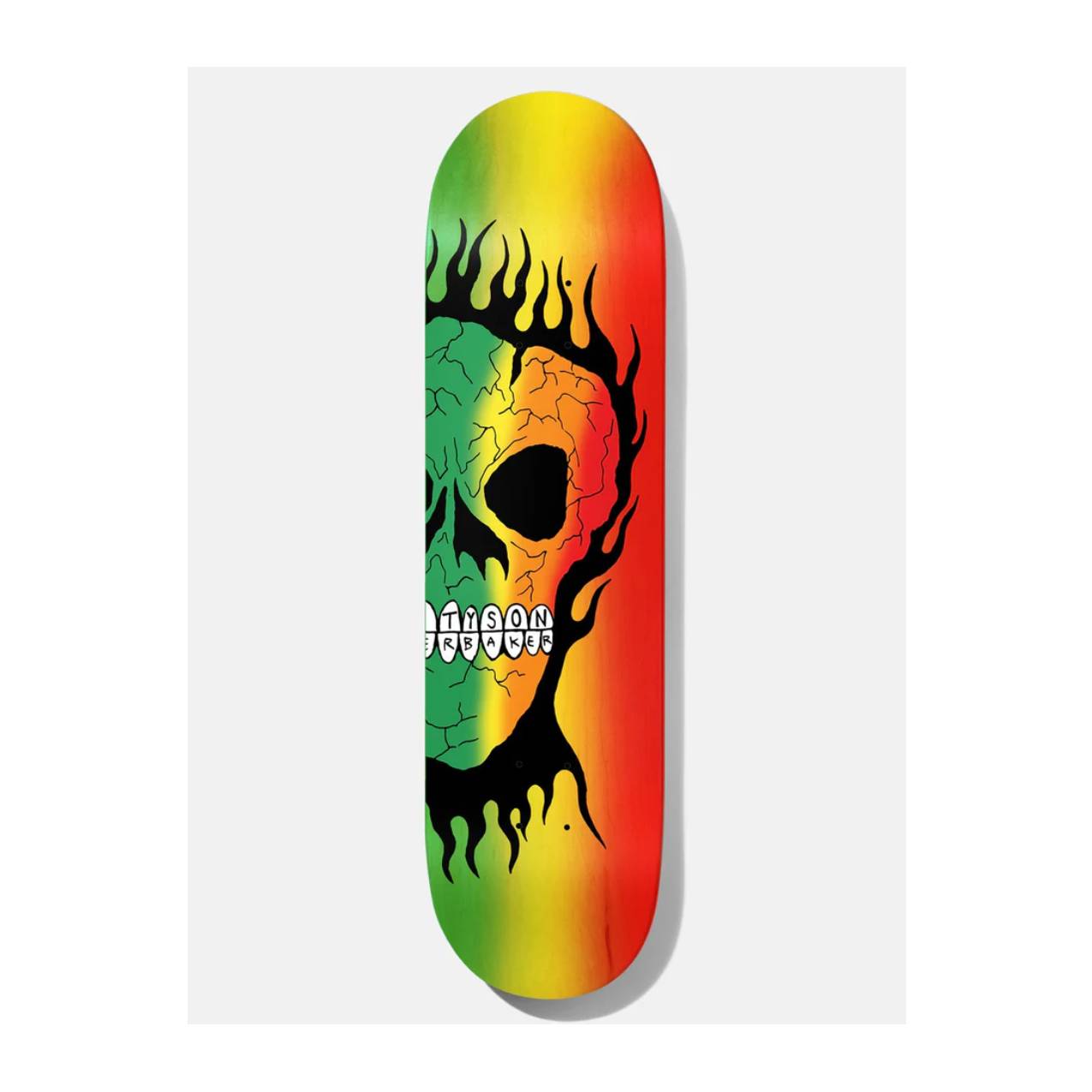 Baker - Tyson Rasta Skull - 8.25"
