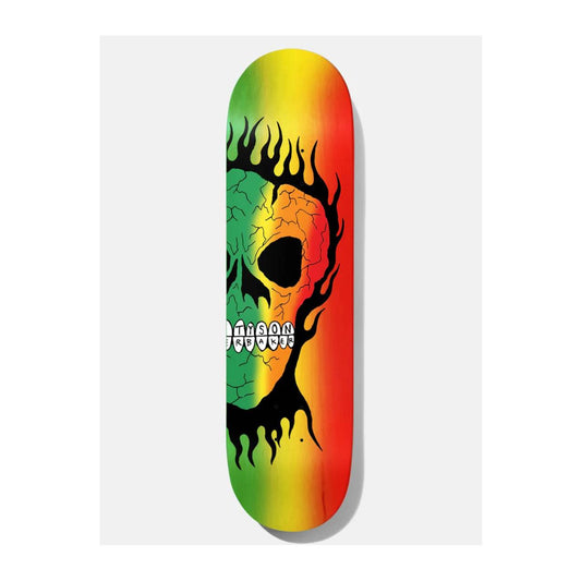 Baker - Tyson Rasta Skull - 8.25"