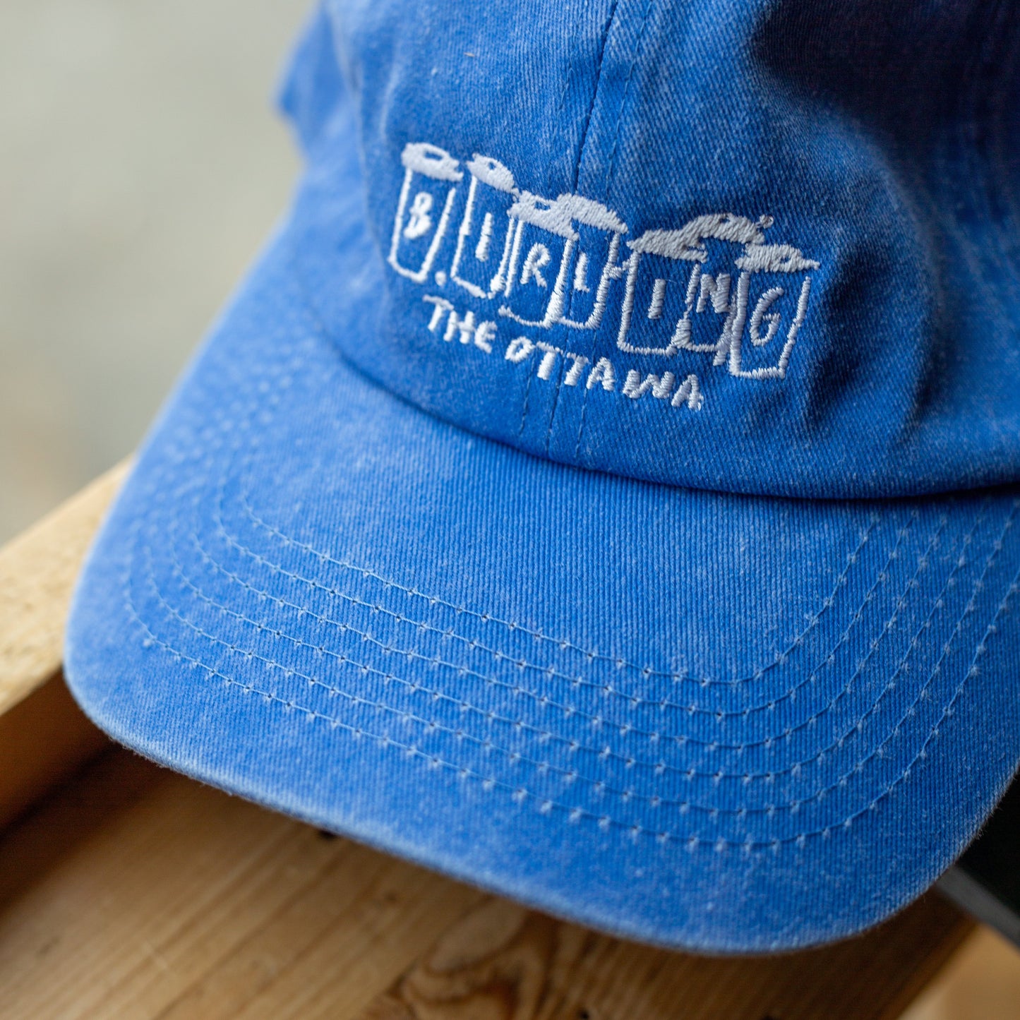 Coffee Cup - Six Panel Strapback - Royal
