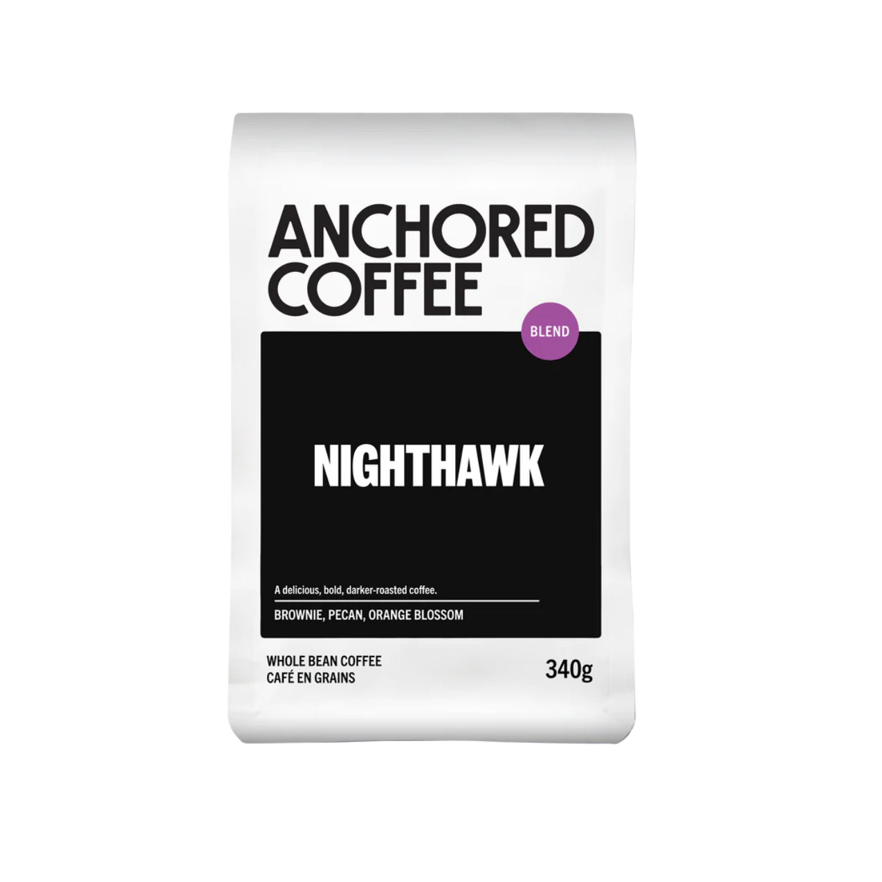 Anchored - Nighthawk Filter - 340g Bag of Coffee Beans