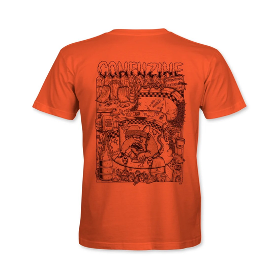 Confusion - Backyard DIY T - Orange