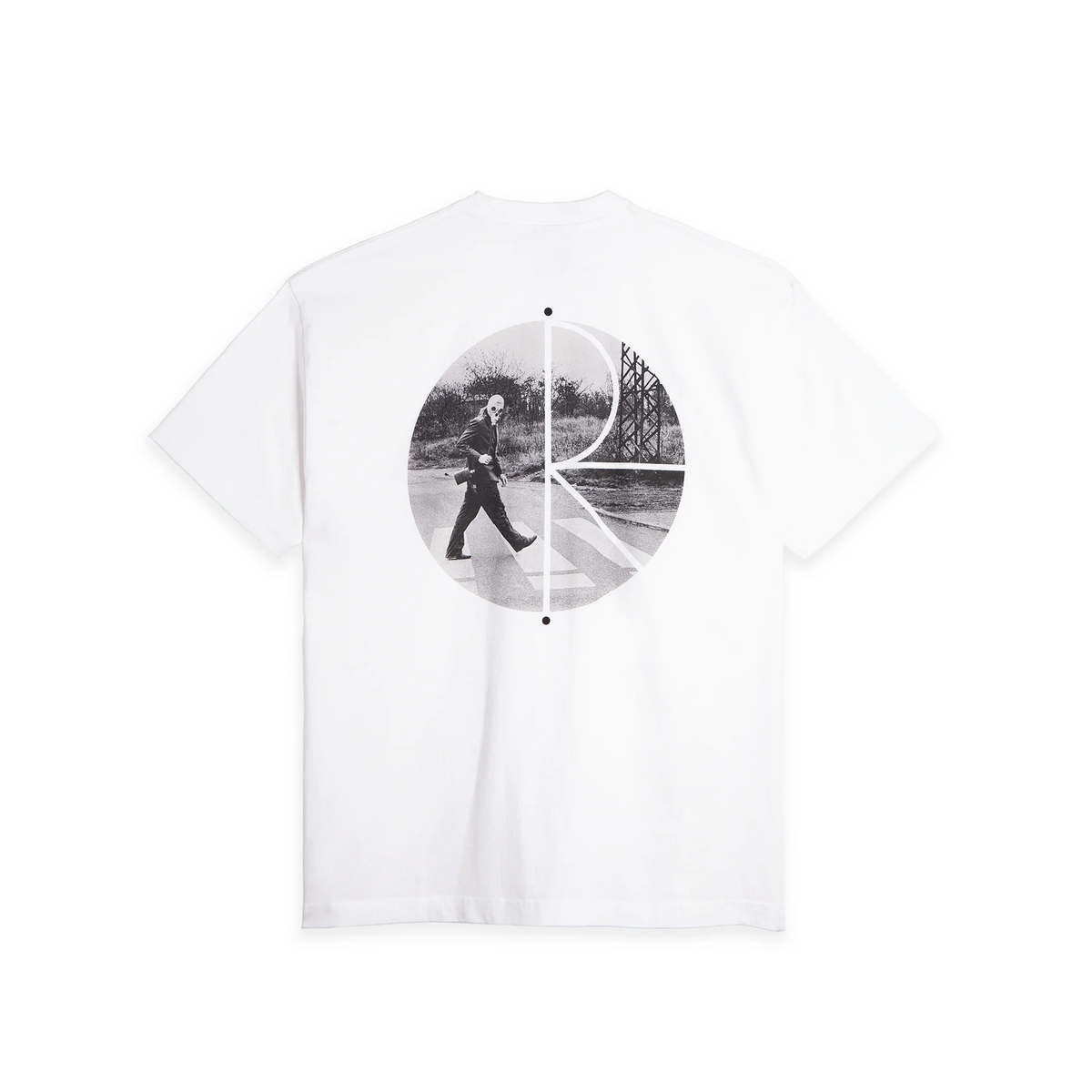 Polar - Fill Logo Tee - Klez / White