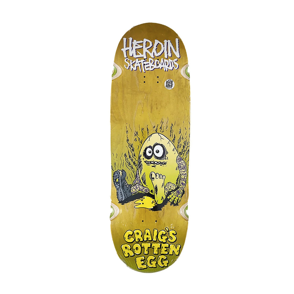 Heroin Skateboards - Rotten Egg - 10.0