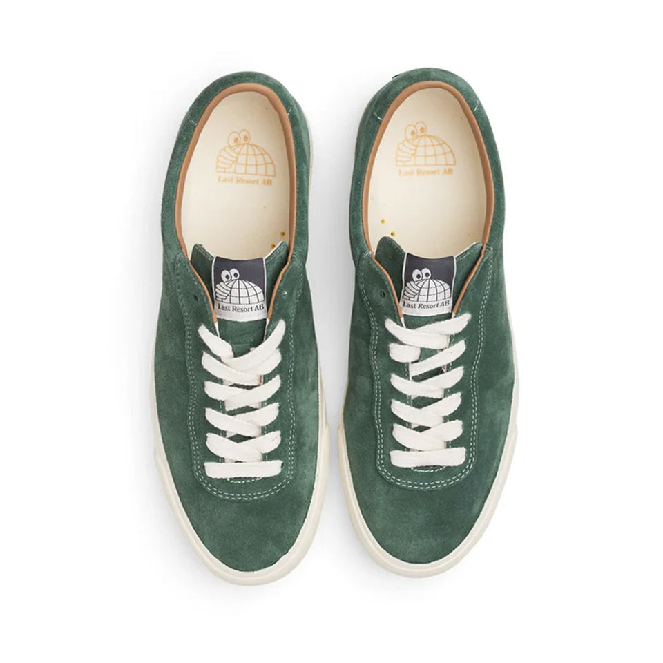 Last Resort AB - VM001 Lo Suede - Elm Green/White