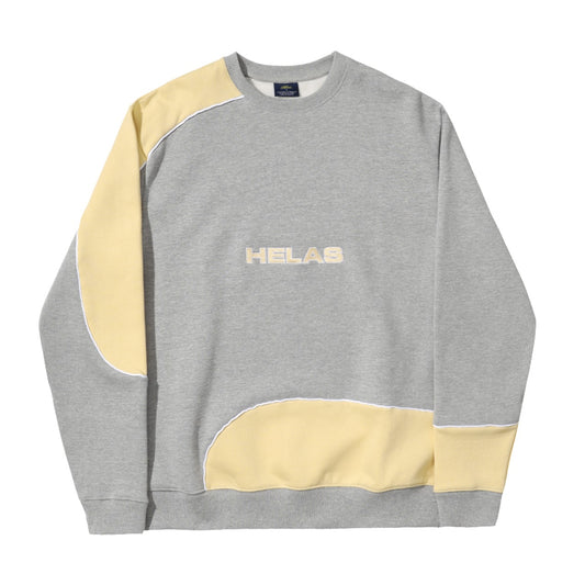 Hélas - Round Crewneck - Heather Grey