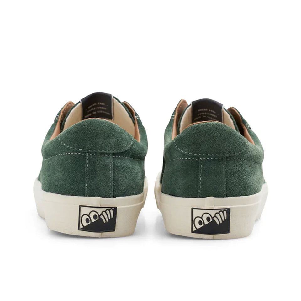 Last Resort AB - VM001 Lo Suede - Elm Green/White