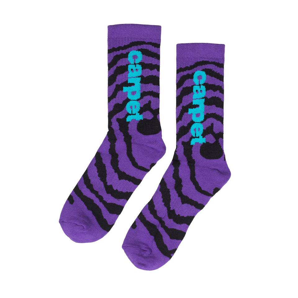 Carpet - Spiral Sock - Purple