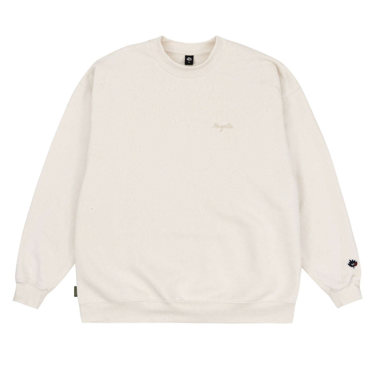 Magenta - Script Crewneck - Natural