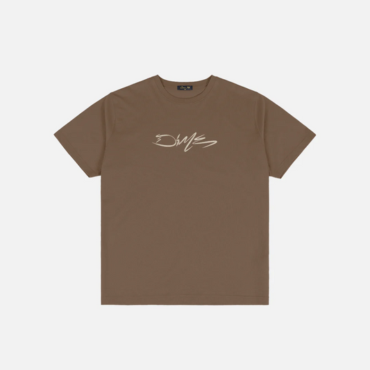 Dime -  Scribble Shirt - Brown