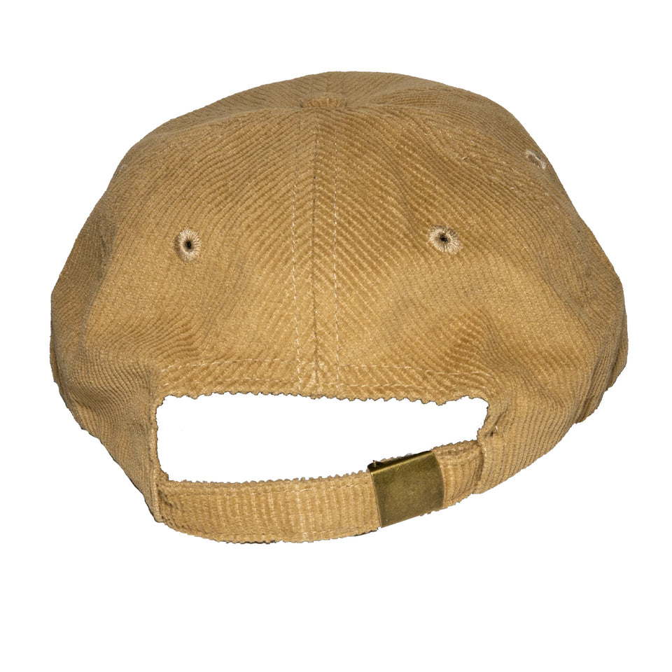 Skate Jawn - Cover Box 6 Panel Hat - Brown Corduroy