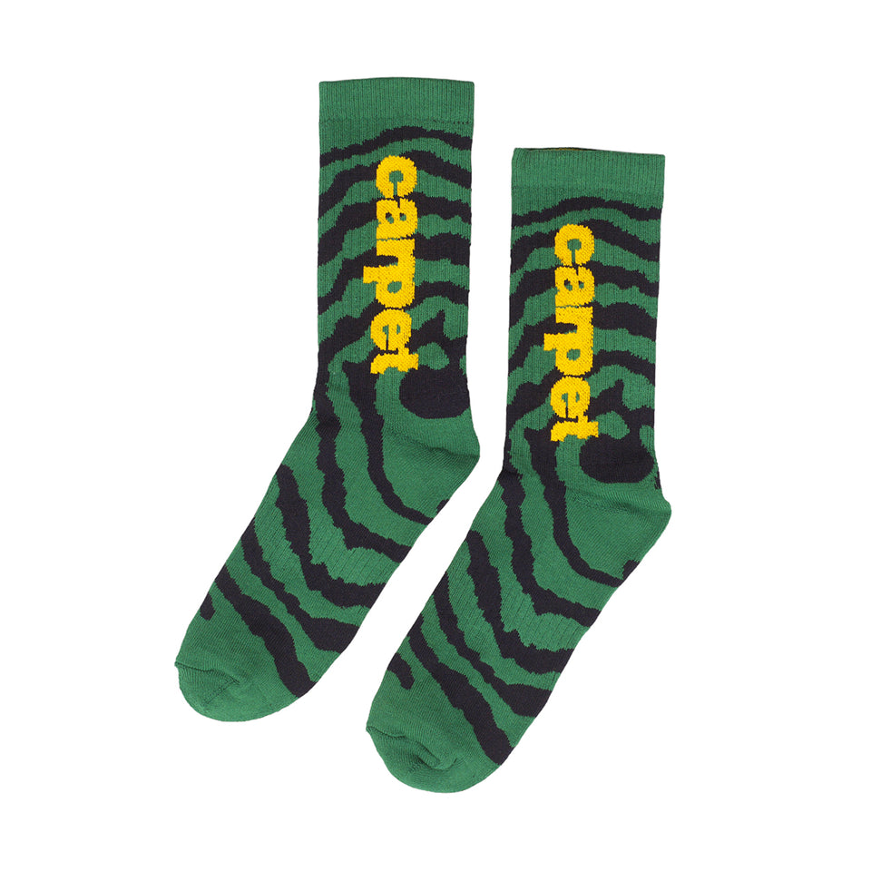 Carpet - Spiral Sock - Green