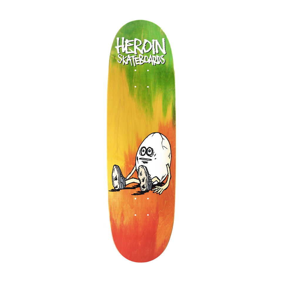 Heroin Skateboards - Rainbow Egg Deck - 9.125