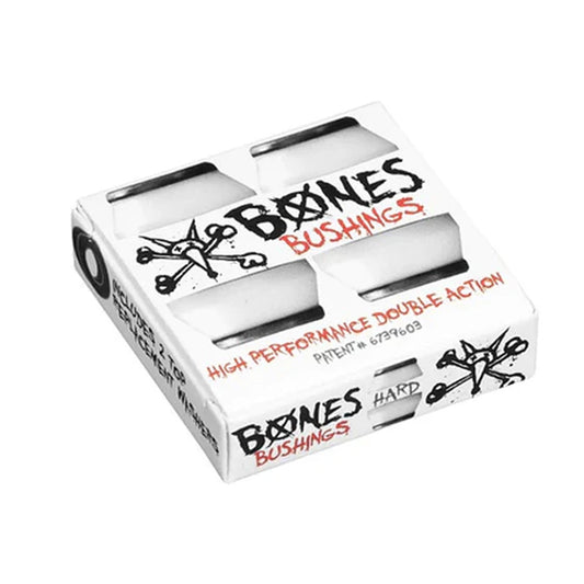 Bones - Hard Bushings - White/Black