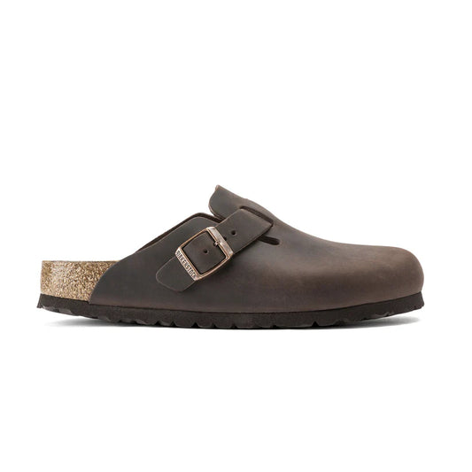 Birkenstock - Boston Soft Foot Bed - Oiled Leather Habana