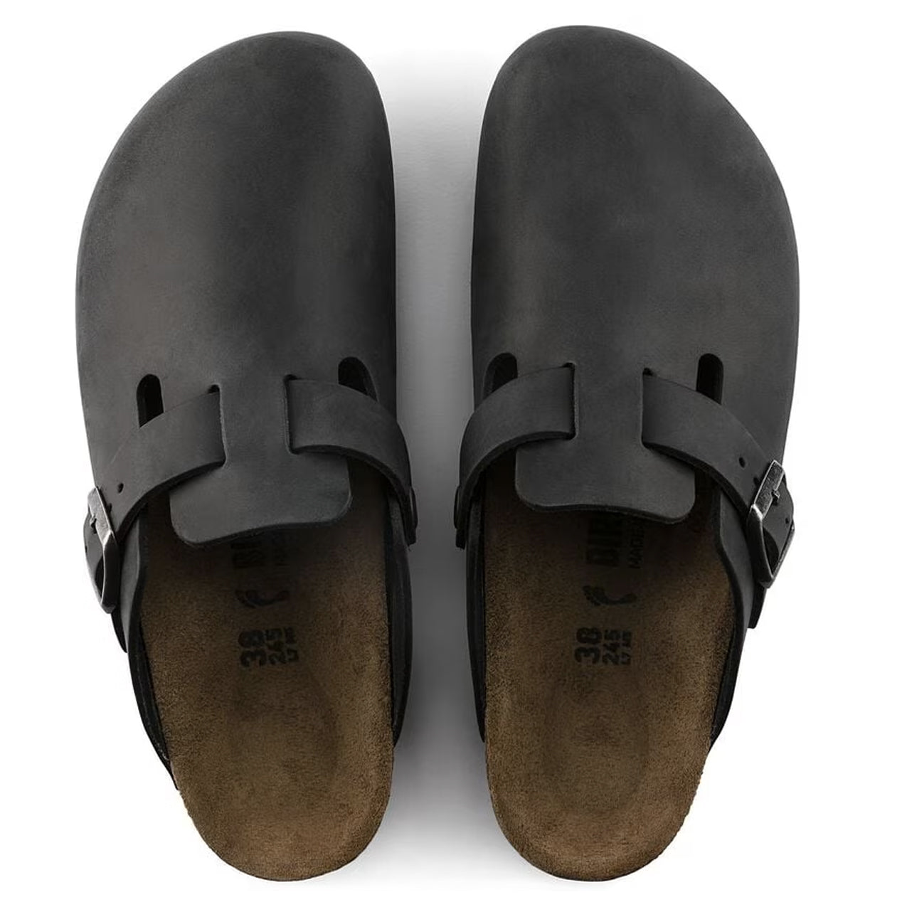 Birkenstock - Boston Oiled Leather - Black