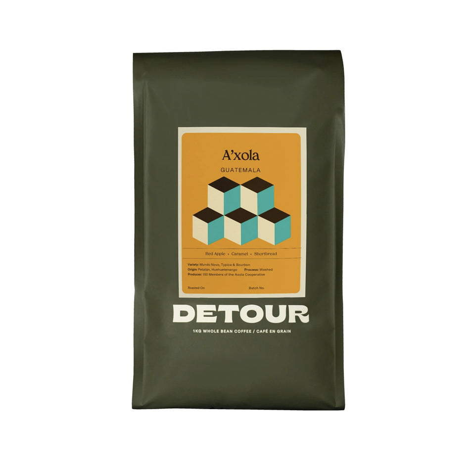 Detour Coffee - A'xola Guatemala Whole Beans - 300g