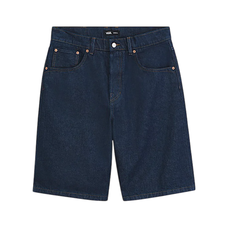 Vans - Check 5 Baggy Denim Short - Dark Rinse