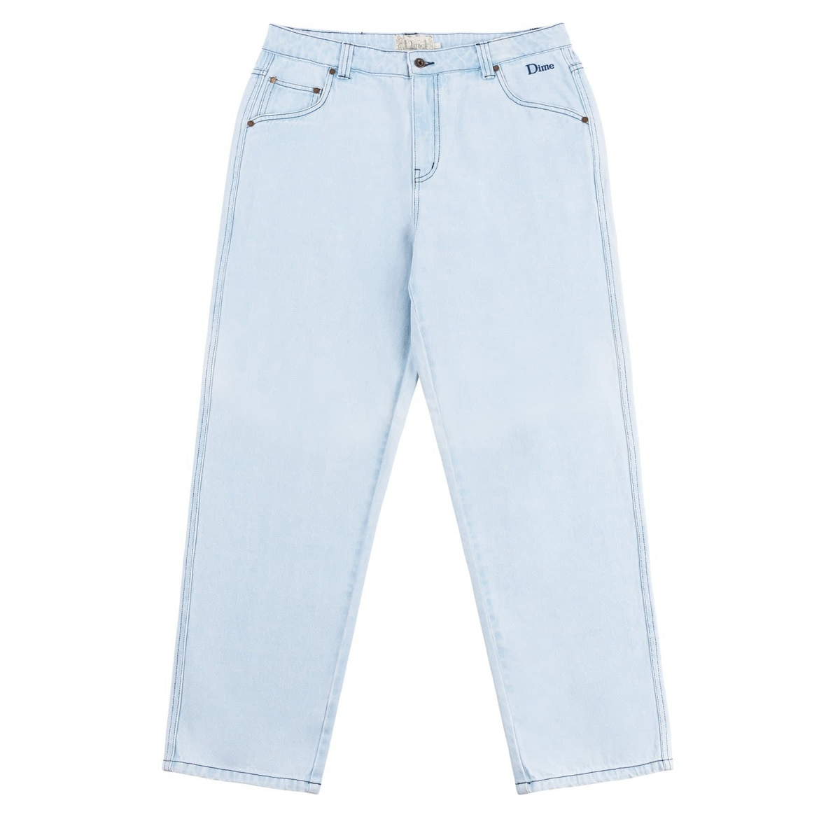 Dime - Baggy Demin Pants - Light Wash