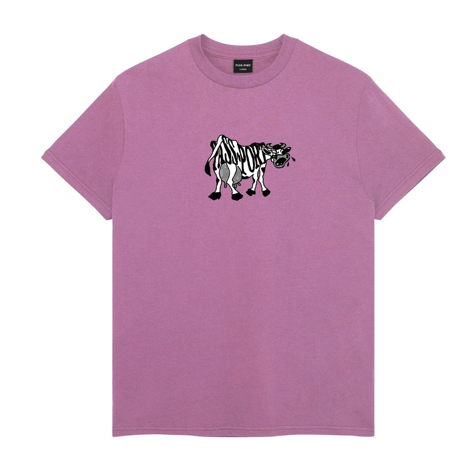 Pass~Port - Crying Cow Shirt - Pink