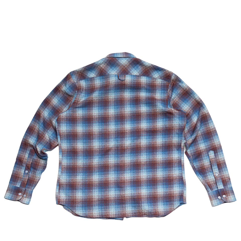 RBW - Plaid Flannel Shirt - Dusty Blue