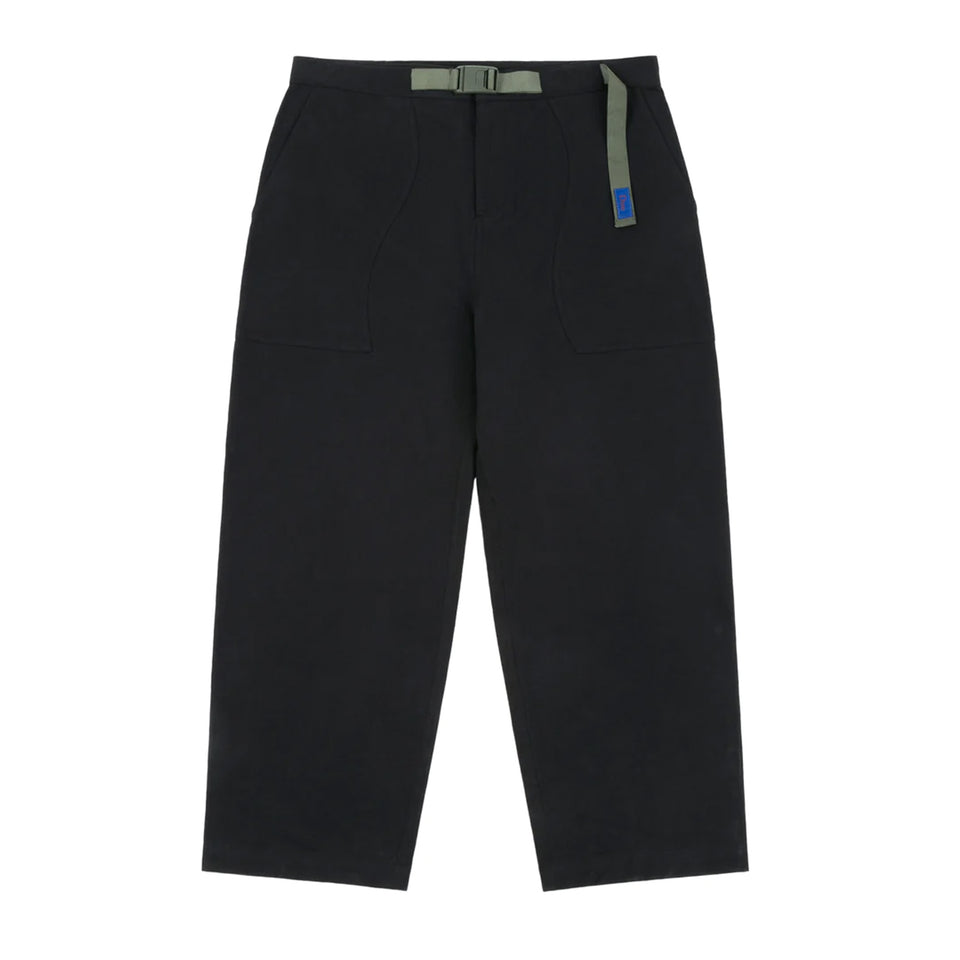 Dime - Belted Twill Pants - Dark Charcoal