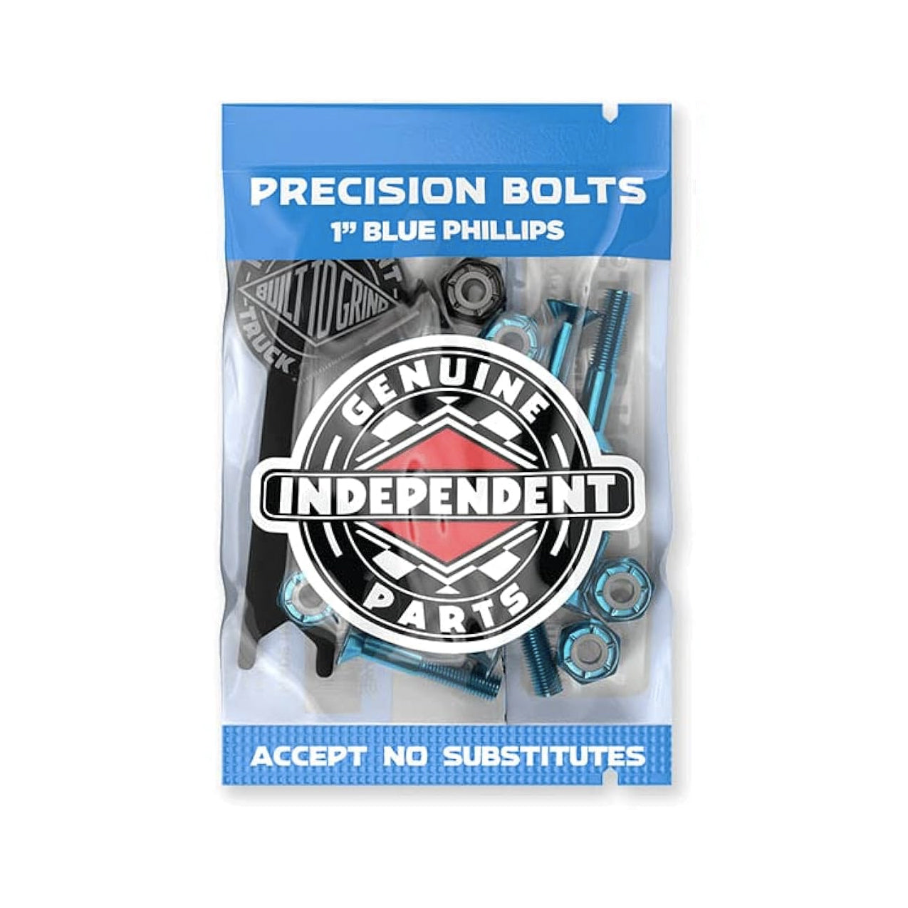 Independent - Precision Bolts 1" Phillips - Blue