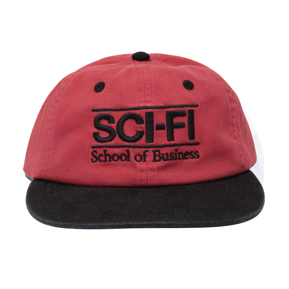Sci-Fi Fantasy - School Of Business Hat - Red/Black