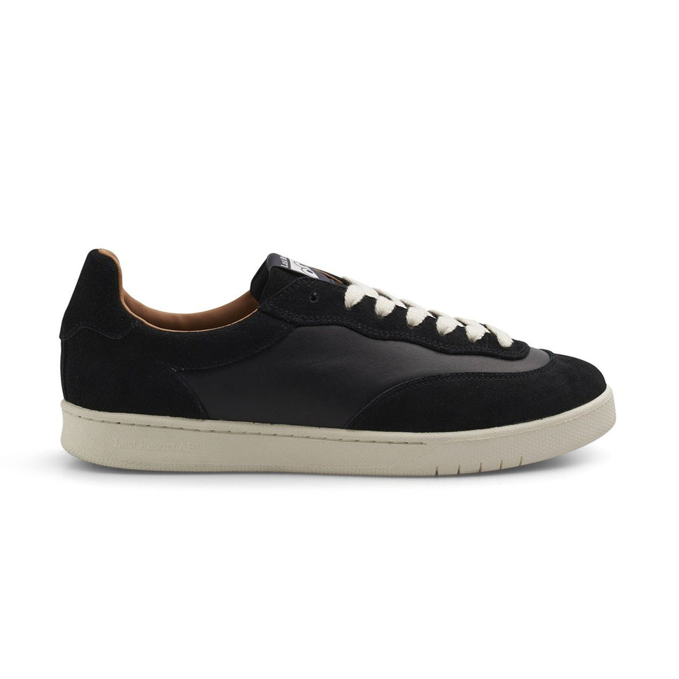 Last Resort AB - CM001 Lo Suede/Leather - Black/White