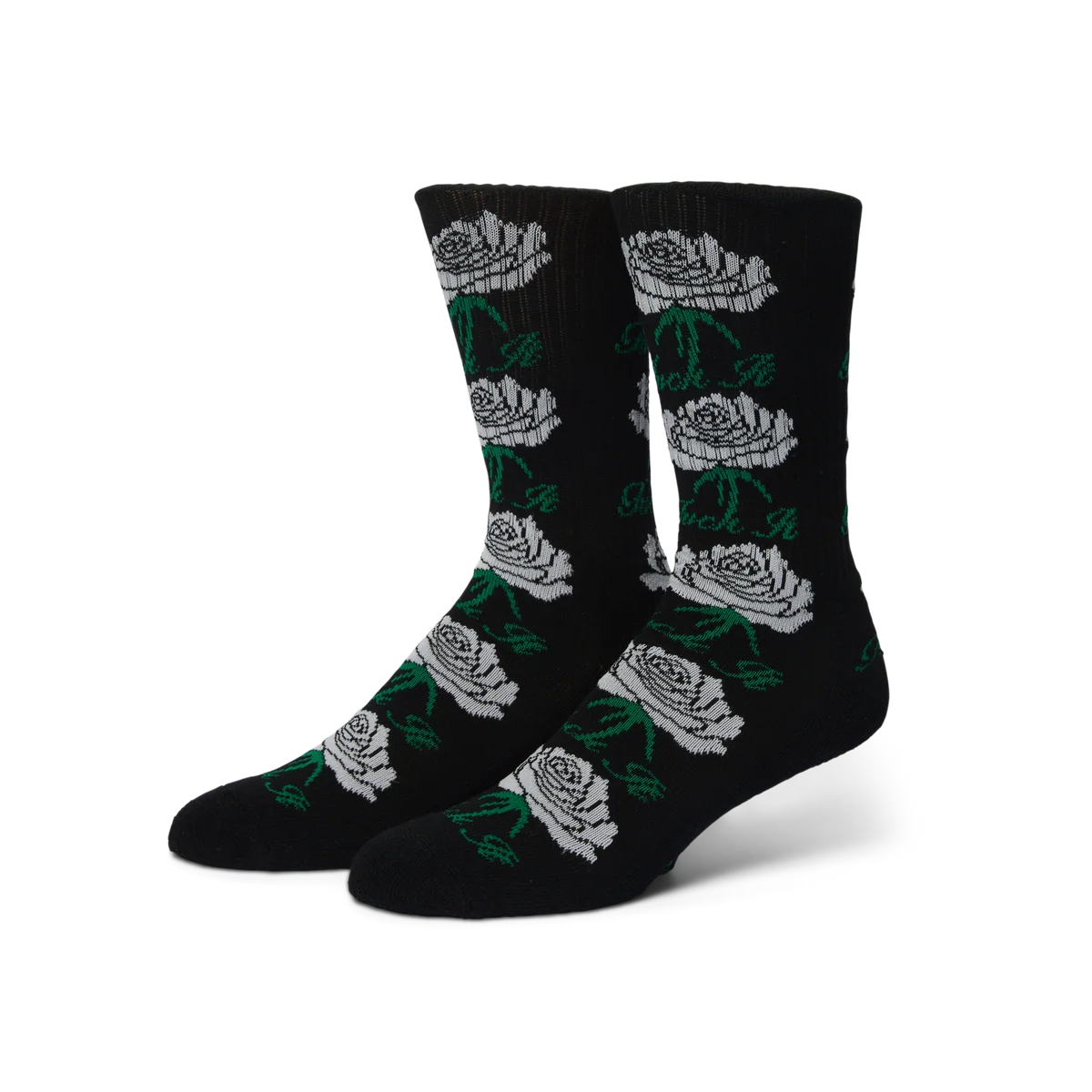 Huf - Fuck it rose sock - Black