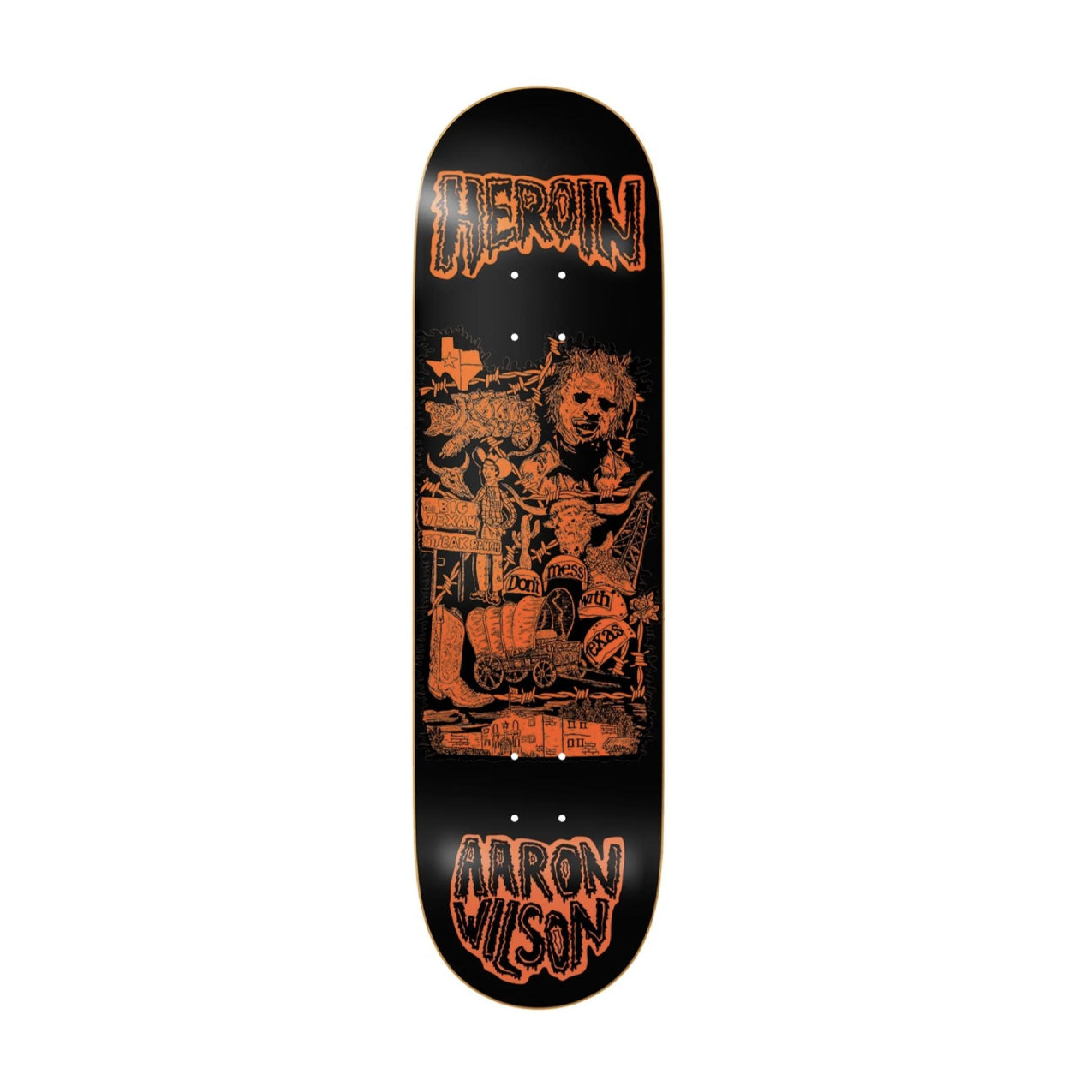 Heroin Skateboards - Wilson Allegory Of Fear - 8.75