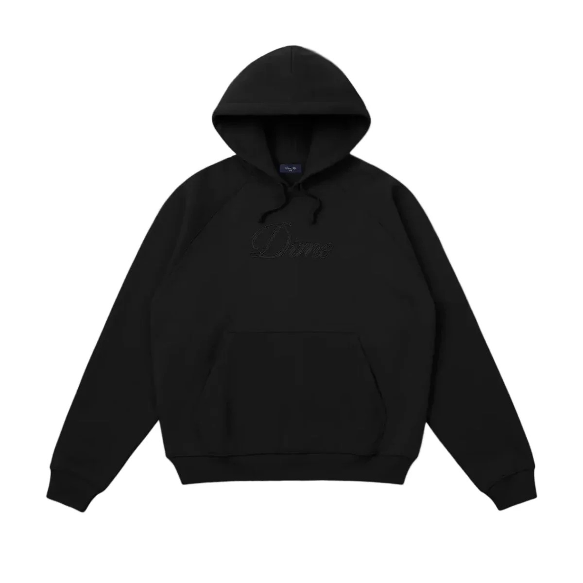 Dime - Cursive Hoodie - Black