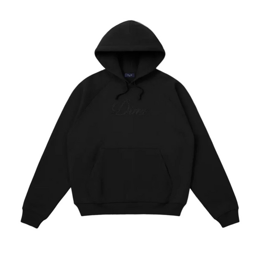 Dime - Cursive Hoodie - Black