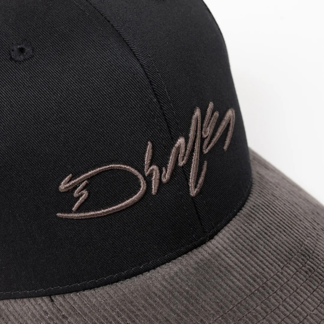 Dime  - Scribble Full Fit Cap - Black