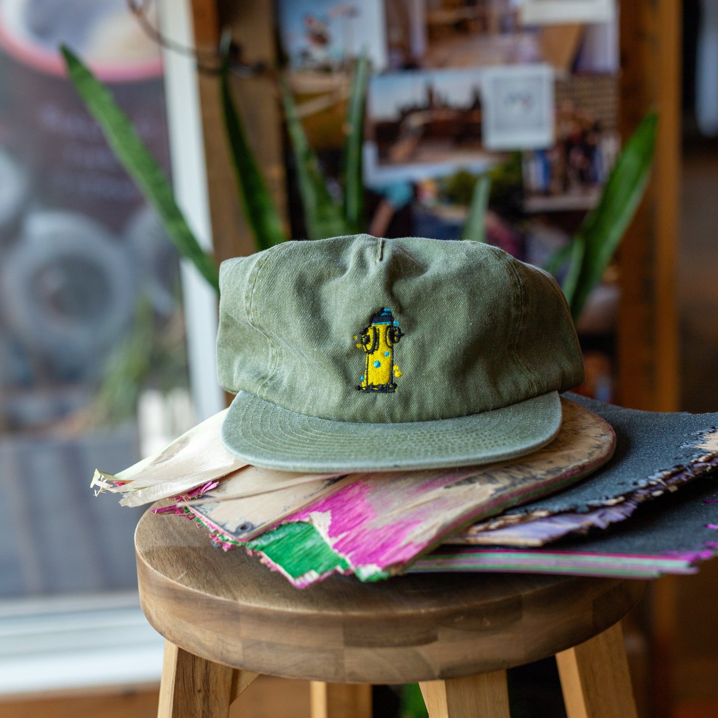 Hydrant - Unstructured  Five Panel - Green Moss