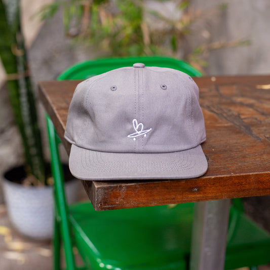 Beart - Six Panel Strapback - Light Grey