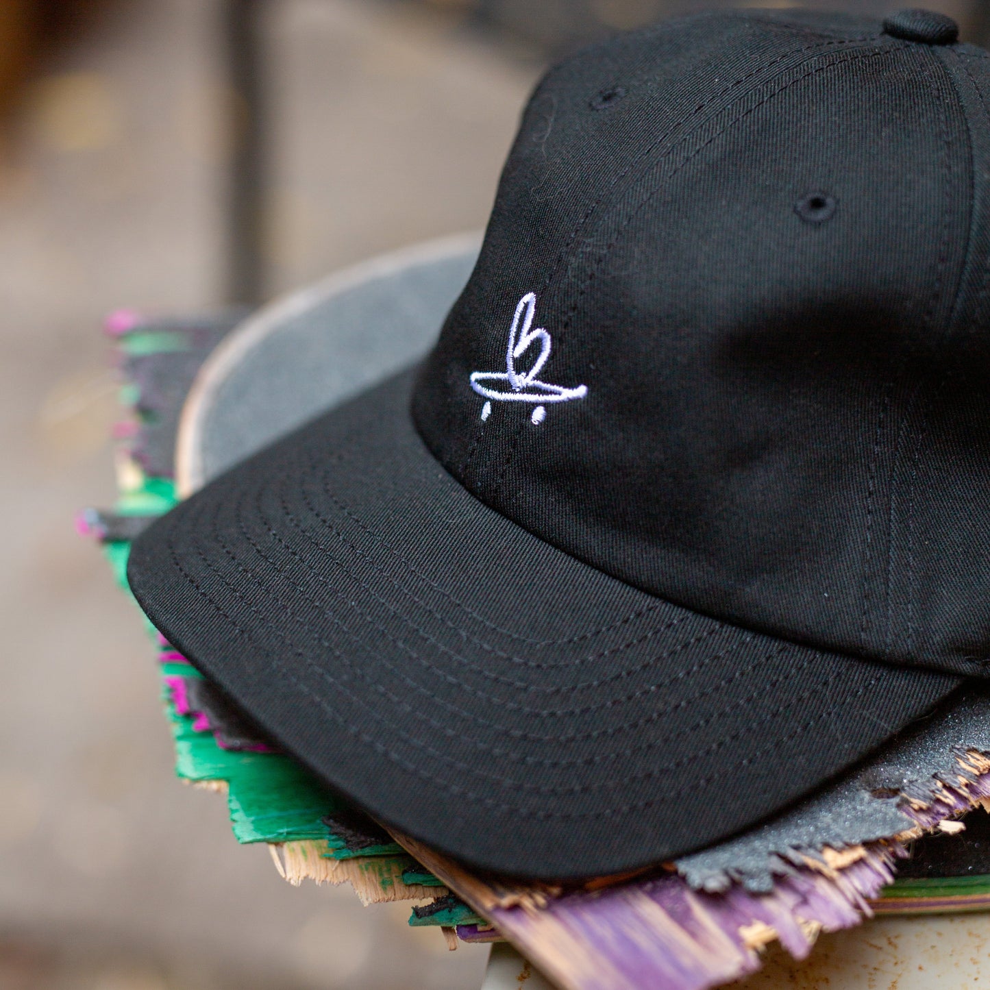 Beart - Six Panel Dad Cap - Black
