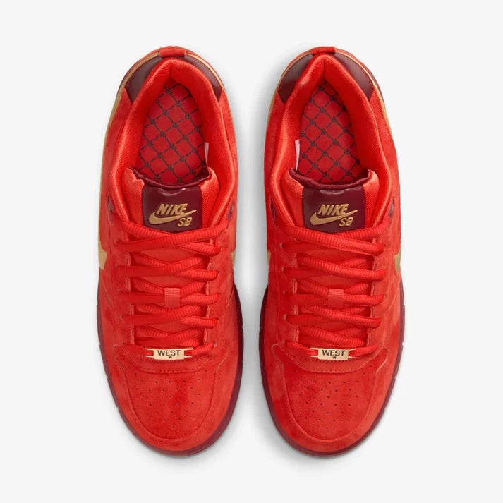 Nike SB - Paul Rodrigues Zoom Air Low - Habanero Red / Club Gold