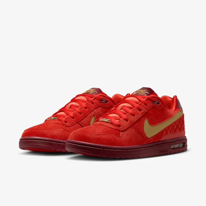 Nike SB - Paul Rodrigues Zoom Air Low - Habanero Red / Club Gold