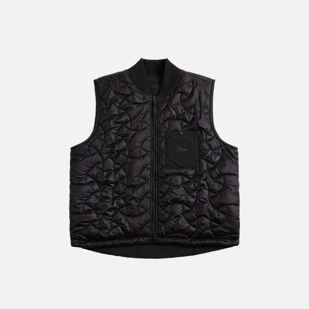 Dime - Reversible Vest - Black