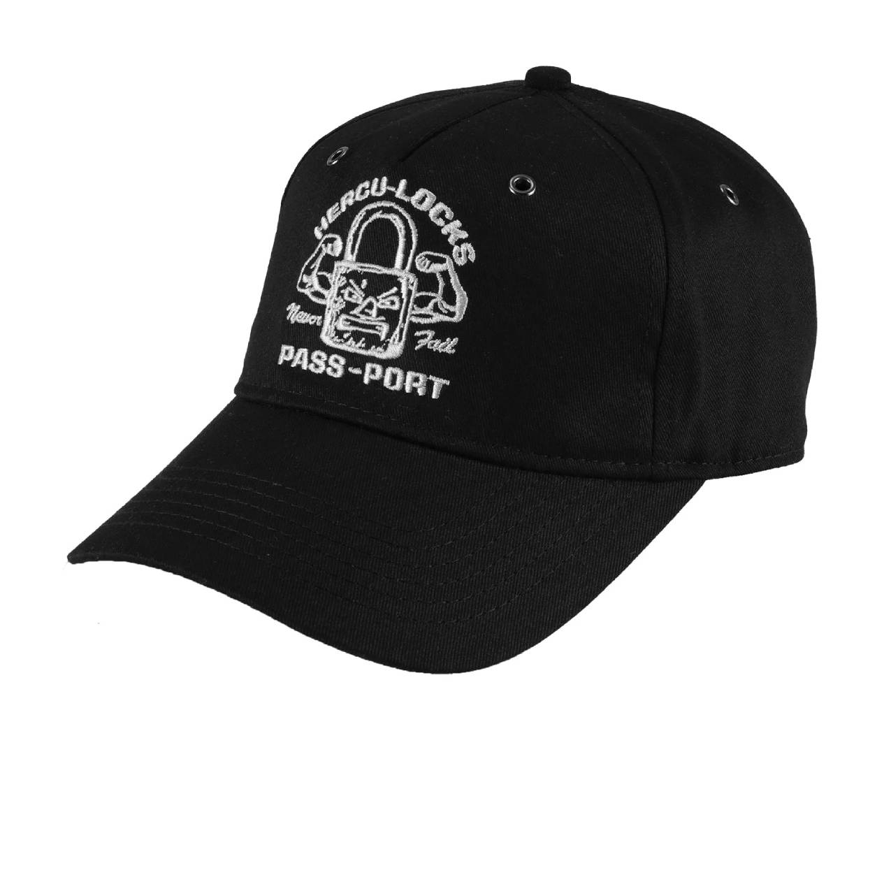 Pass~Port - Hercu ~ Locks Packers Cap - Black