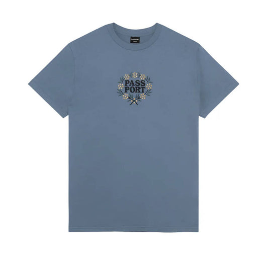 Pass~Port - Wattle Tee - Stonewash Blue